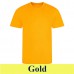 JC001 COOL T - Unisex környakú póló szublimáláshoz gold